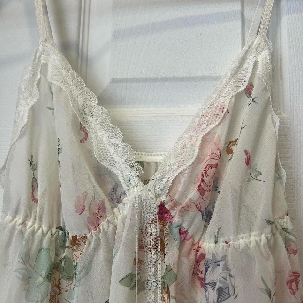 Vintage Floral Slip Dress